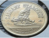 1980 Calgary Stampede 1 Trade Dollar – 75 Jahre – Cowboyhut-Variante