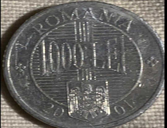 2001 Romania 1000 Lei VF