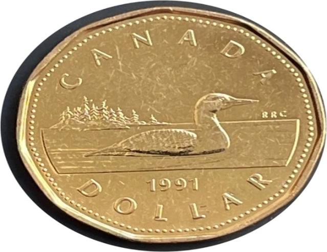 1987-1996 Kanada One Dollar Loonie Coin Sammelmünzen UNC***