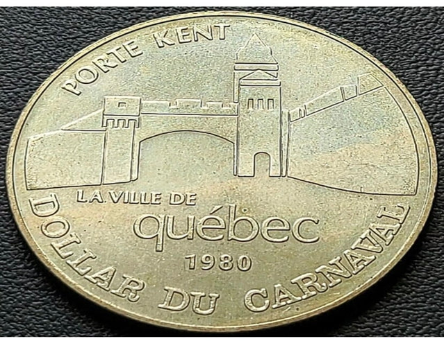 1980 / 1962 Carnaval de Québec 1 Trade Dollar - 1962 Effigie