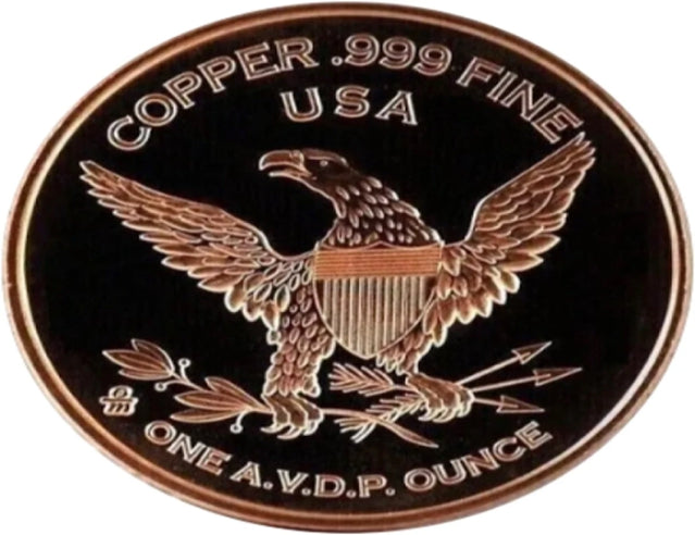 Cov19 - Lockdowns & Social Distancing - 1oz. Pure Copper Bullion Round***