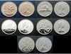 1980 -1989 Canada Proof like Five Coins set *