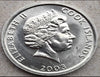 2003 Cook Islands coin shepherd Queen’s head 1 cent UNC