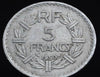 1950 French coin 5 francs VF