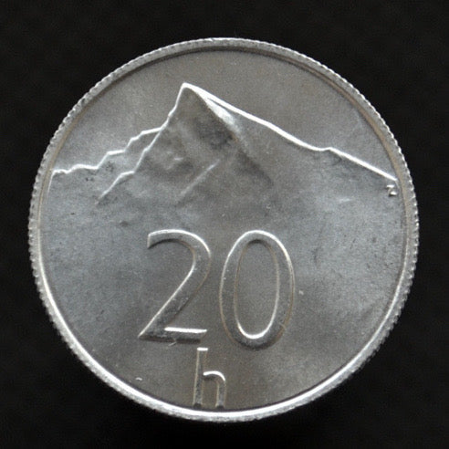 2001 Slovakia 20 Halierov Nice coin