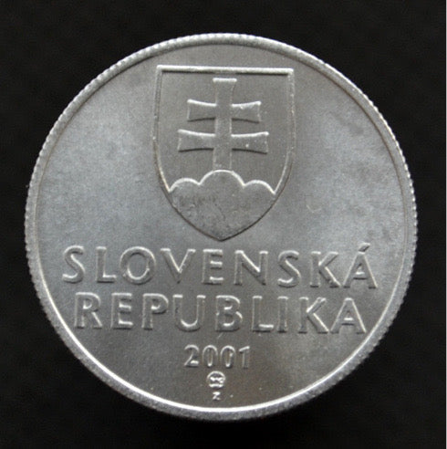 2001 Slovakia 20 Halierov Nice coin