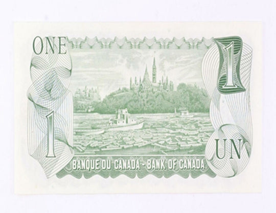 1973 $1 Bank Of Canada Banknote Lawson-Bouey  UNC