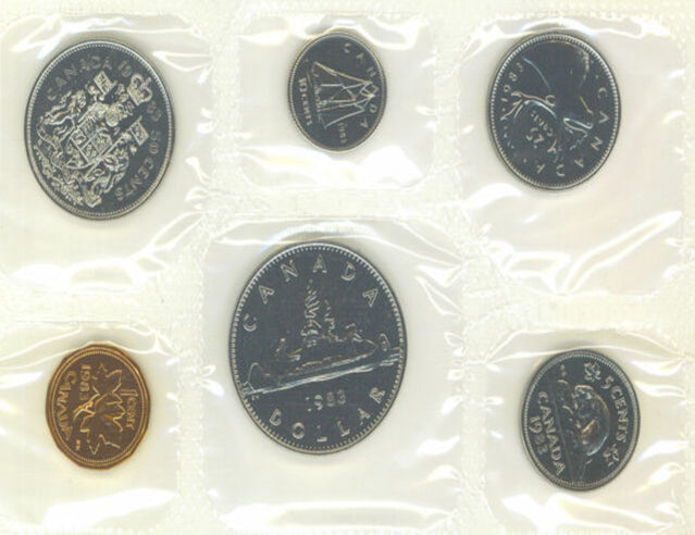 Kanada: 1983 Proof Like / Uncirculated Coin Set