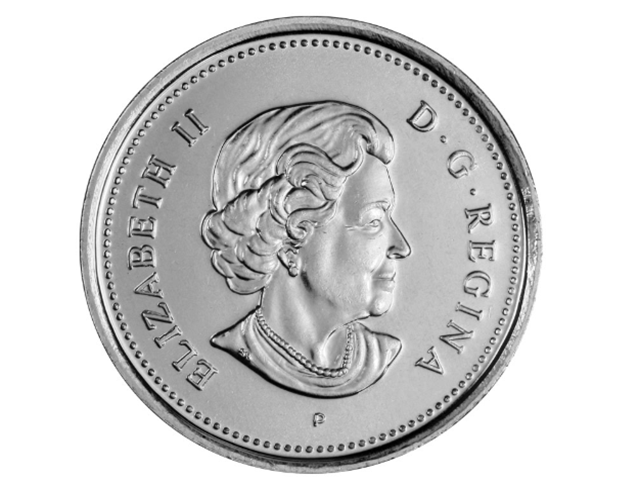 2006-P Canadian 25-Cent Caribou Quarter BU