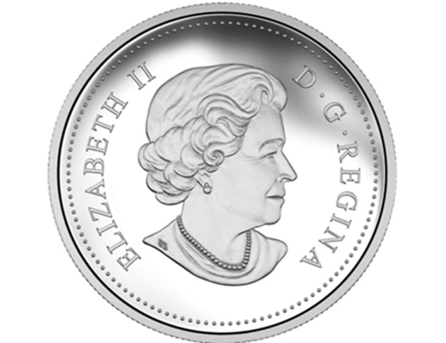 Pièce colorée de 20 $ canadienne Automne Express de 1 once en argent fin 2015