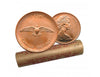 1967 (1867-) Canadian 1-Cent Rock Dove Confederation Centennial Penny Original Coin Roll