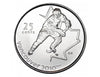 2007 Jeux olympiques canadiens de 25 cents de Vancouver 2010 : pièce de monnaie de hockey sur glace UNC