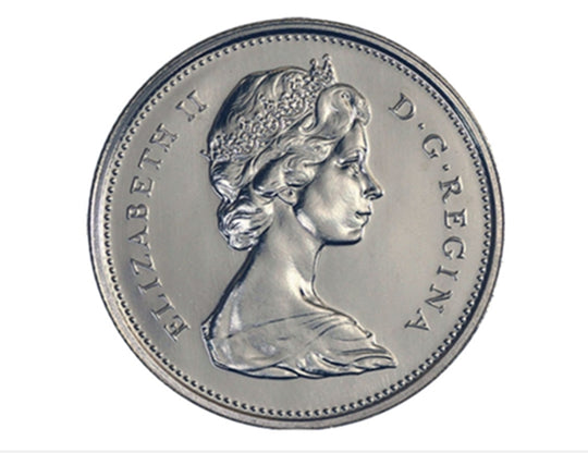 Pièce de monnaie canadienne de 25 cents caribou de 1979 (circulée)