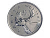 1983 Canadian 25-Cent Caribou Quarter Coin ( Circulated)