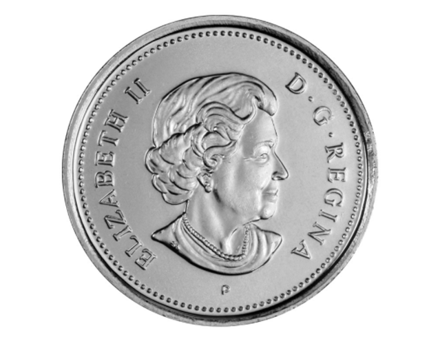 2005-P Kanadische 25-Cent-Alberta-Centennial-Münze BU