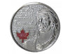 2012 Canadian 25-Cent Heroes of 1812: Tecumseh Colored Quarter Coin BU