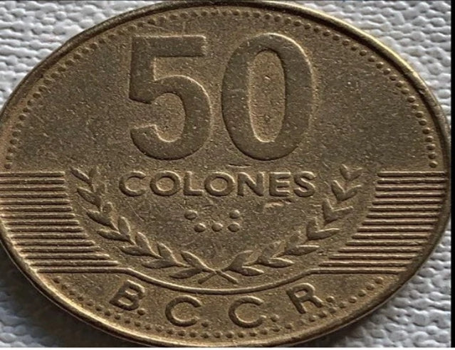 2002 Costa Rica 50 Colones SS