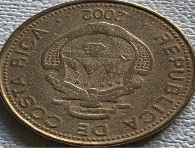 2002 Costa Rica 50 Colones SS