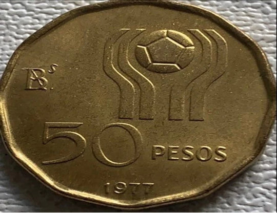 1977 Argentinien 60 Pesos VF