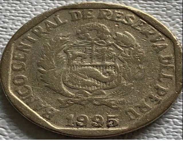 1993 Peru 1 nuevo sol VF