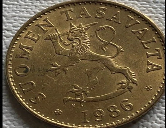 1986 Finlande 50 Pennia TTB