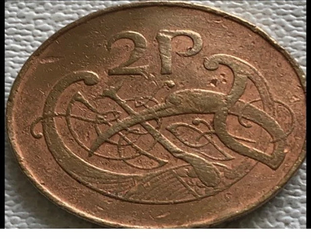 1971 Irland 2 Pence VF