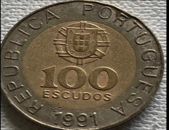 1991 Portugal 100 Escudos VF