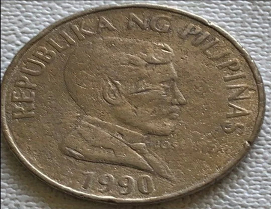 1990 Philippine 1 piso VF