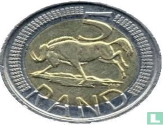 2010 South Africa 5 Rand VF