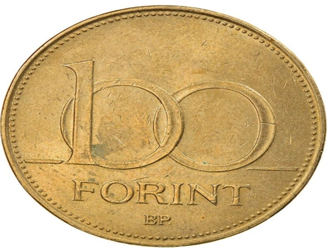 1995 /1996 Hongrie 100 Forint Nickel-laiton TTB