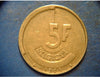 1986 Belgium 5 Francs VF