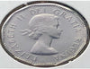 1962 Kanada 5 Cent Doppeldatum VF