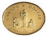 1995 Canadien 1 Maintien de la paix/Nations Unies 50e anniversaire Loonie Dollar Coin BU