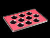 Coin Display High Quality Gift Box Red with 10 Pcs  Capsules for Coins Collection