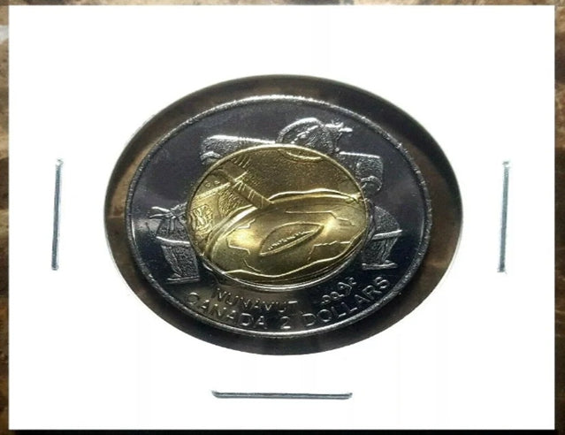 1999 Nunavut Canadian Toonie BU-Münze