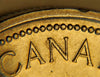 Pièce d'erreur 1973 PEI Perles liées Pièce d'un dollar CANADA