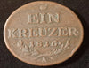 1816-A Österreich 1 Kreuzer Alte Münze von hoher Qualität