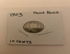 Hongkong 10 Cent 1903 Silbermünze von hoher Qualität