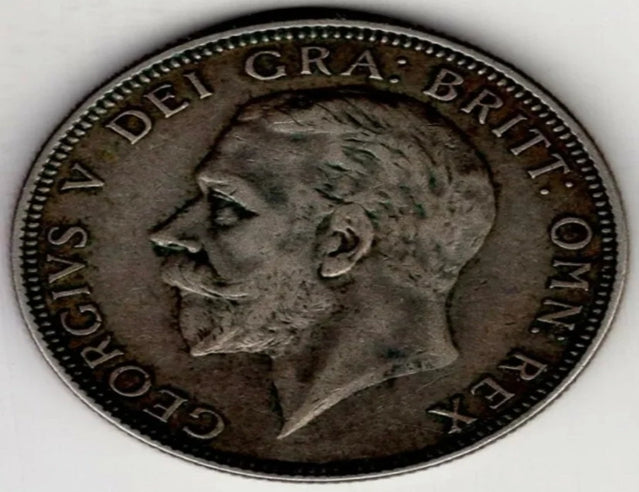 1930 Großbritannien eine 1-Florin-George-V-Silber-Weltmünze von hoher Qualität