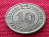 1926 silver .600 fine 2.71g straits settlements 10 cents coin VF