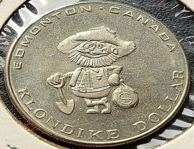 1970 Edmonton Alberta 1 Handelsdollar - Klondike Days