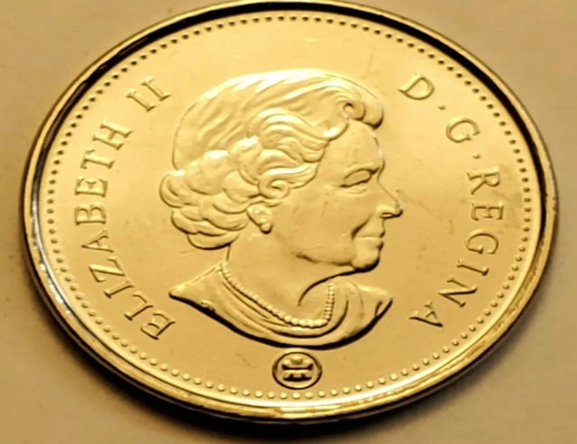 Fehler 2006 RCM Logo Ansammlungen auf 2 und 6 von Date 5 Cent Canada Nickel