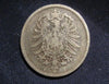 1875 Ein Orig. alte deutsche Silbermünze