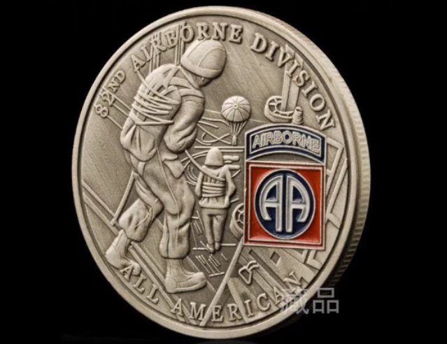 Lucky Coin - commemorative coins of the 82nd Airborne Division of the United States