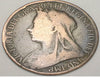 1898 Großbritannien Großbritannien Britische One 1 Penny Old Queen Victoria Münze