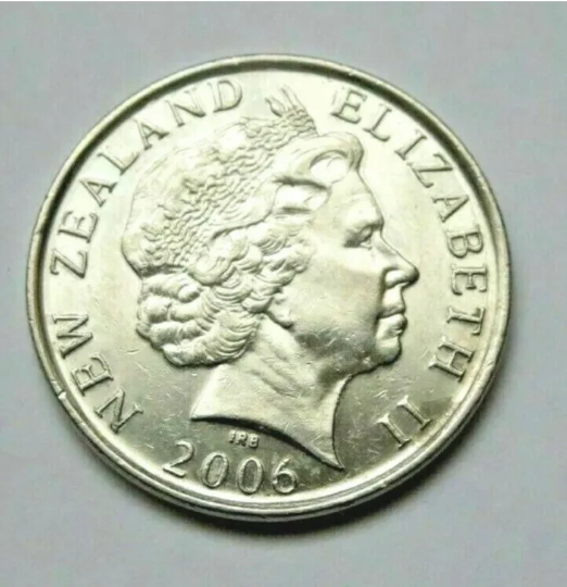 Pièce de 50 cents néo-zélandaise de 2006 - effort