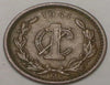 1941 Mexique Mexicain One 1 Centavo WWII Era Eagle Coin VF