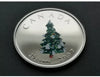 2007 Canada 25 cents vacances de Noël colorées