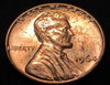 1964 Doubled Die Vorderseite 1DO-014 Lincoln Memorial 1 Cent Penny Error Münze