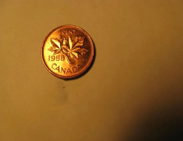 Canada 1958 Suspendu 8 Penny Variété Rare En Menthe BU